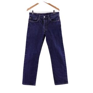 Buck Mason Ford Standard Jeans Mens 31x30 Indigo Blue Straight Leg Cotton Denim